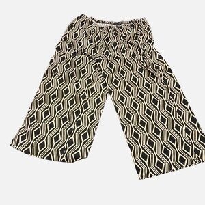 Zac & Rachel palazzo geometric pants